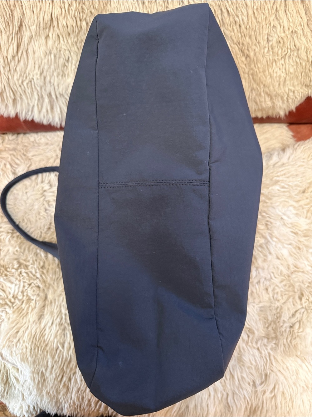Lululemon Black Side Cinch Shopping Bag - Picture 3 of 5